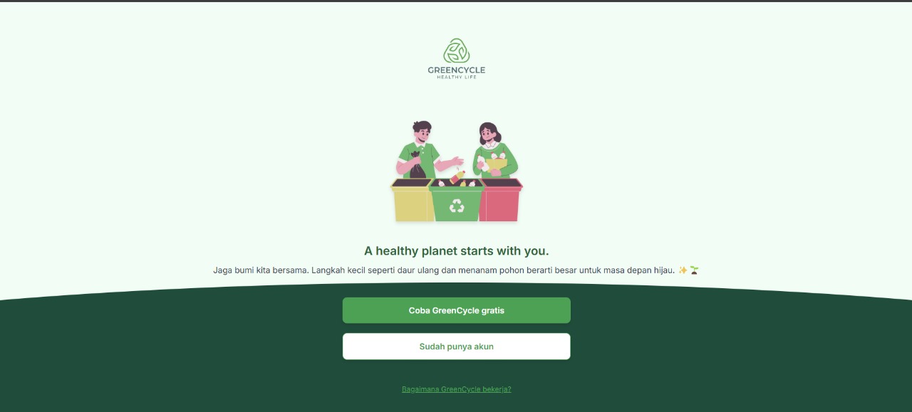 GreenCycle - Mobile First Website
